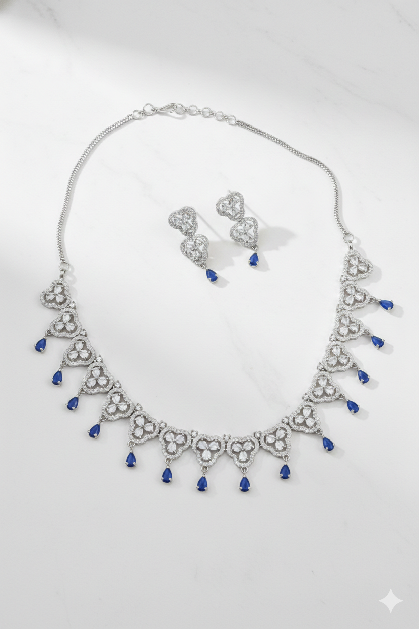 Midnight Blossom Teardrop Set