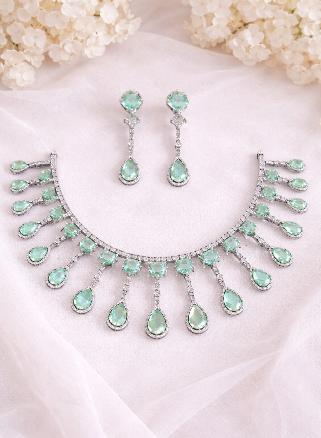 Mint Drop Elegance Set