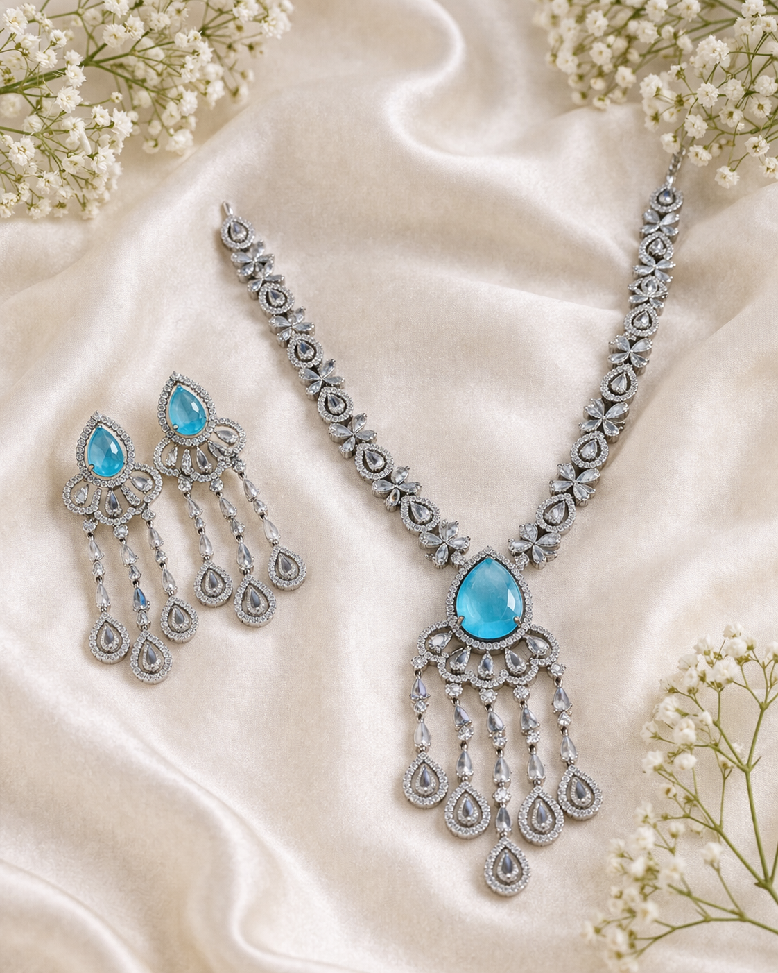 Aqua Bloom Elegance Set